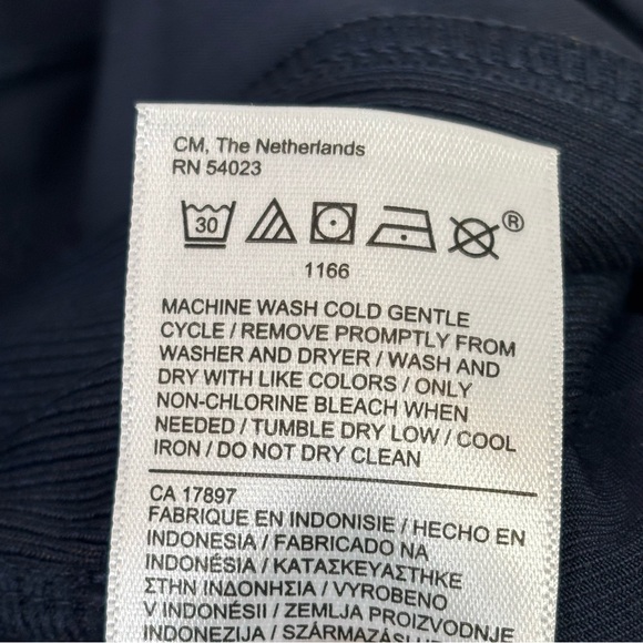 Athleta Brooklyn Ankle Camo Print Pant Plus Size 26 Navy Blue Camo 27.5” Inseam - Picture 11 of 16